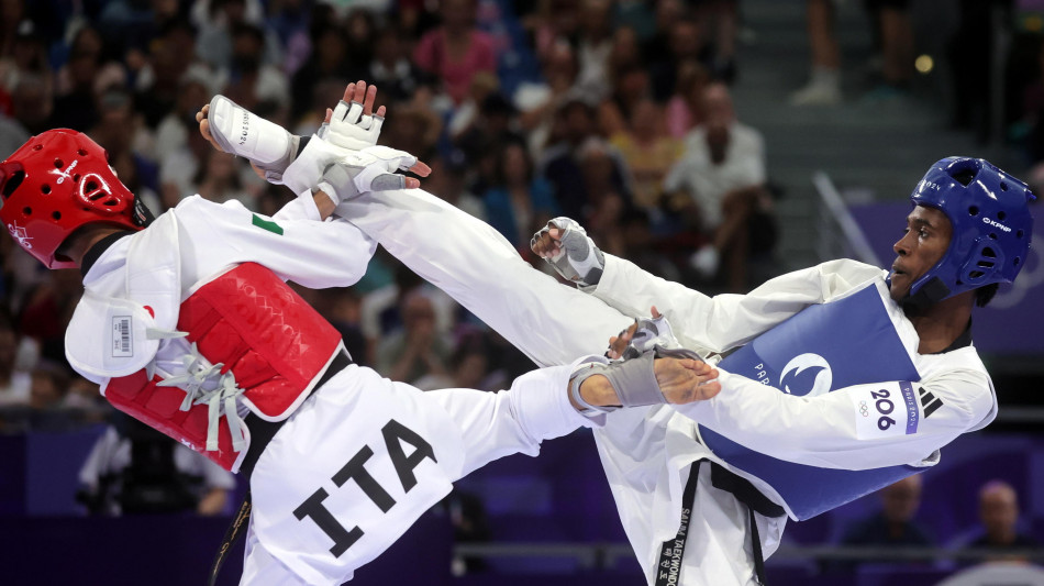 Parigi: Dell'Aquila sconfitto, ora finale per bronzo taekwondo