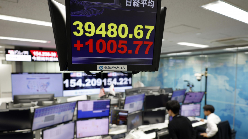  Borsa: Tokyo, apertura in rialzo (+0,55%) 