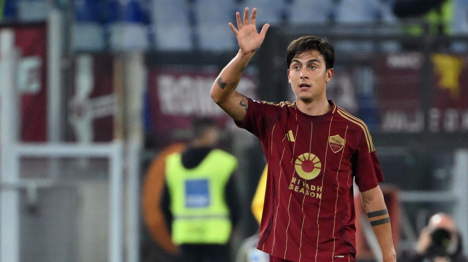  Roma: Dybala è ok, parte per Napoli 