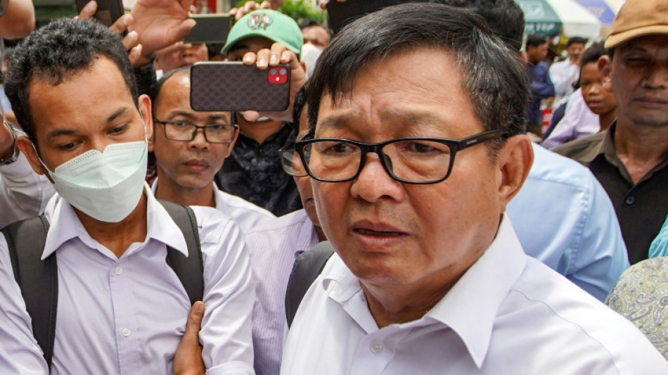 Cambodian opposition politician loses defamation case