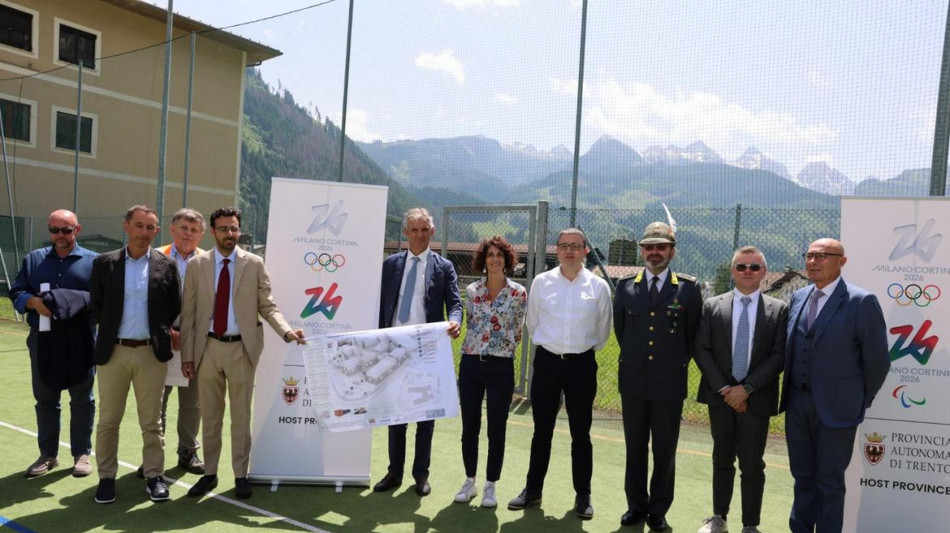 Milano-Cortina, via ai lavori del Padiglione olimpico a Predazzo