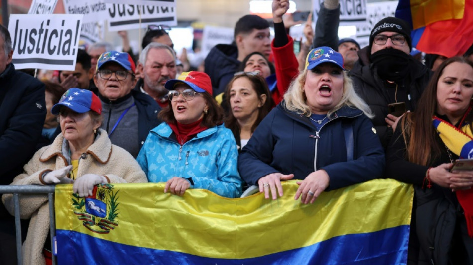 Manifestaciones en toda España en solidaridad con la oposición venezolana