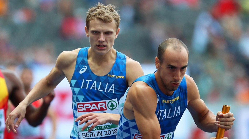 Atletica: la 4x400 uomini si qualifica per le Olimpiadi