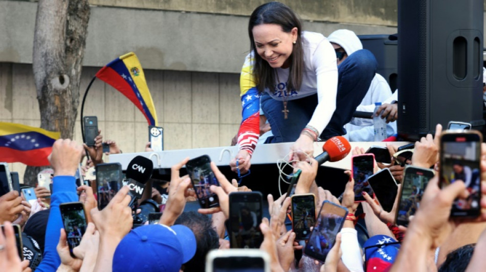  Venezolanische Oppositionschefin Machado nach Teilnahme an Protest festgenommen 