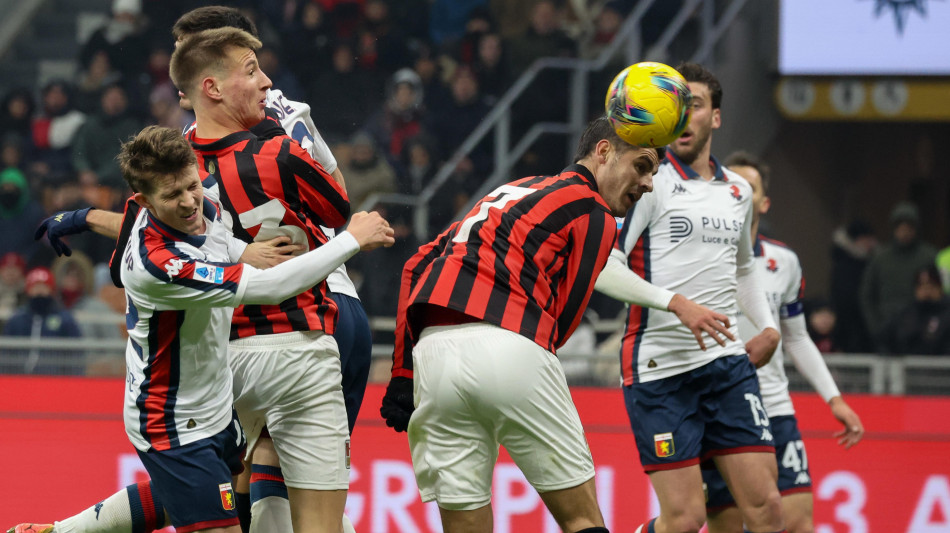 Milan bloccato 0-0 in casa dal Genoa, contestazione dei tifosi