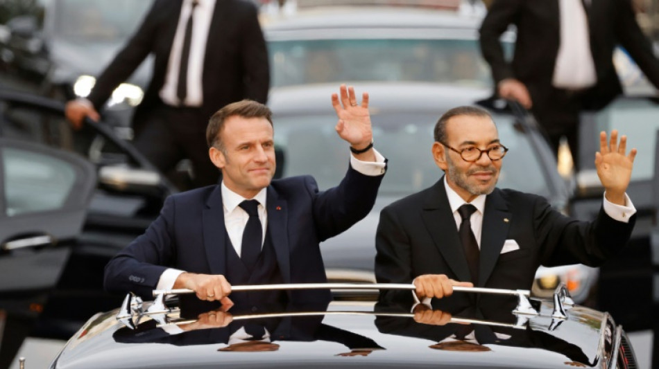 Immigration, contrats: Macron poursuit sa visite d'Etat au Maroc 