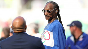 Snoop Dogg als Fackelträger - bitte nicht fallen lassen