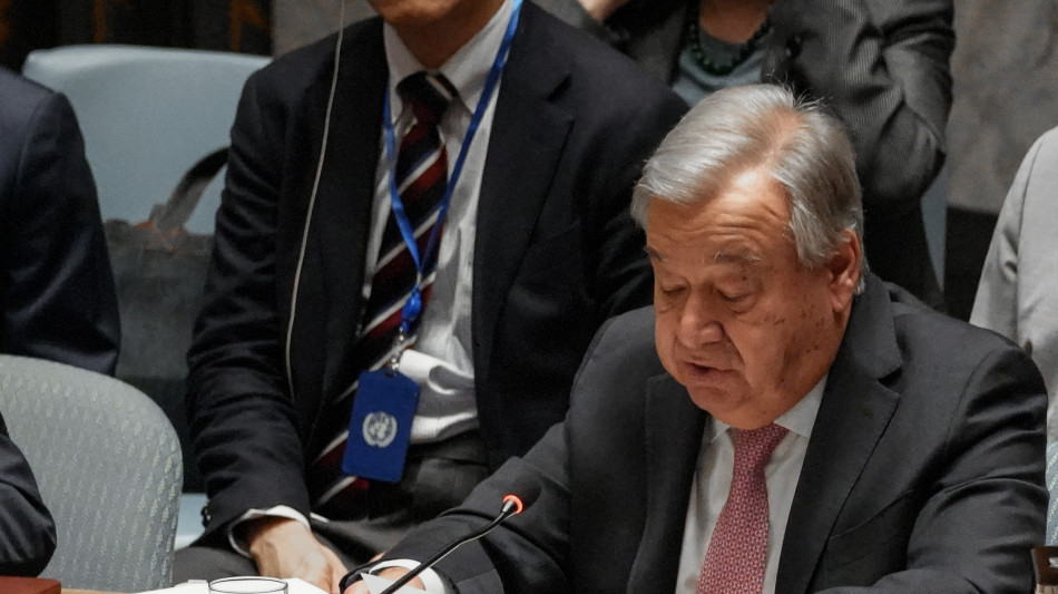 Guterres, in Medio Oriente c'è il rischio di conflitto regionale