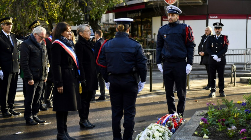 Sept ans après, Borne commémore les attentats du 13-Novembre