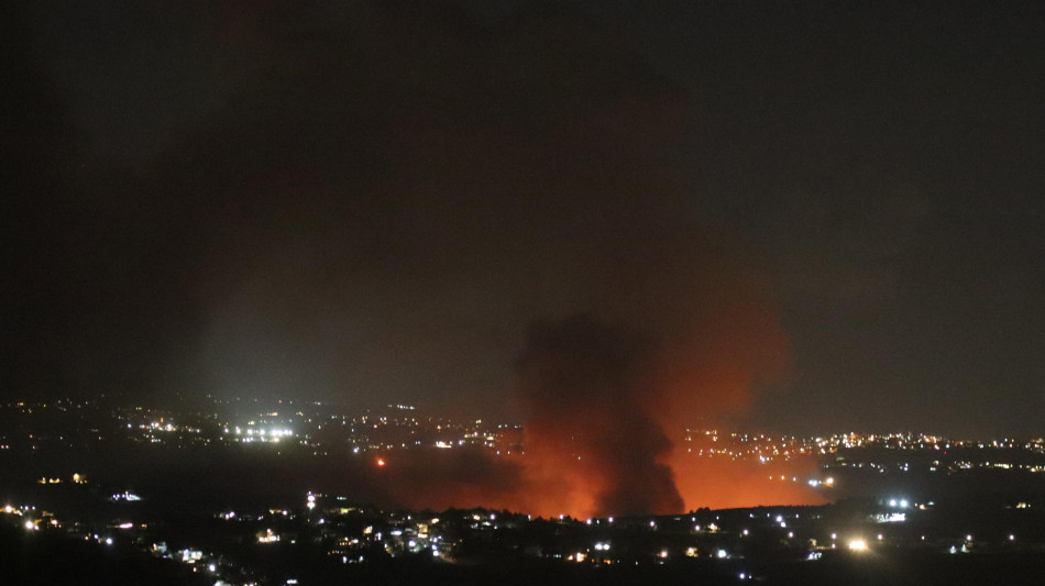  Media Libano, decine di attacchi israeliani a sud ed est 