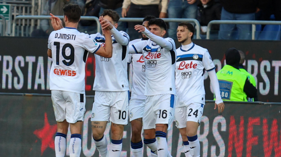 1-0 al Cagliari, Atalanta 10/a vittoria di fila