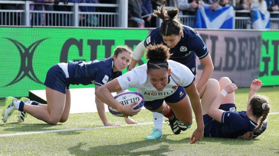 Tournoi des six nations féminin: les Bleues se font très peur en Ecosse