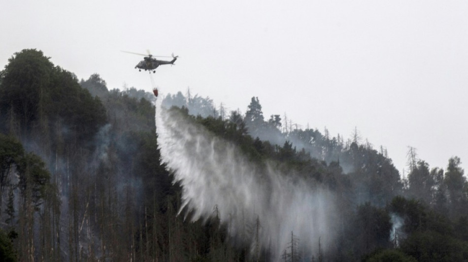 Nach Waldbrand in Sächsischer Schweiz Katastrophenalarm aufgehoben