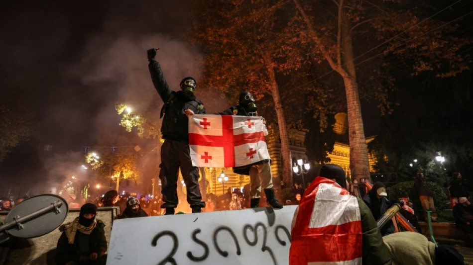 Tens of thousands rally in Georgia as PM rebuffs calls for new election