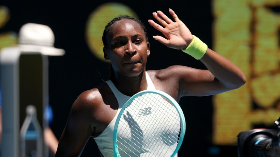 Ruthless Gauff 'sets tone' for Australian Open title bid