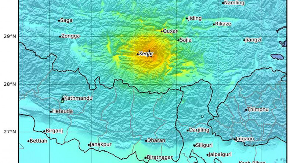 Terremoto in Tibet, il bilancio delle vittime sale a 95