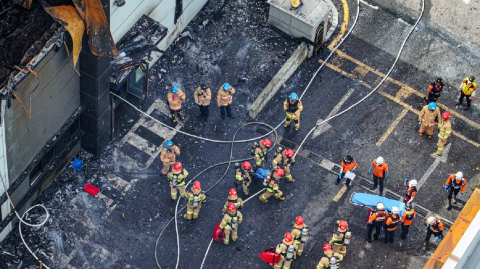 Medien: Etwa 20 Tote bei Brand in Batteriefabrik in Südkorea