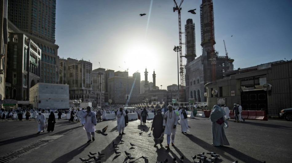 Sweat, pray, love: extreme heat hounds hajj