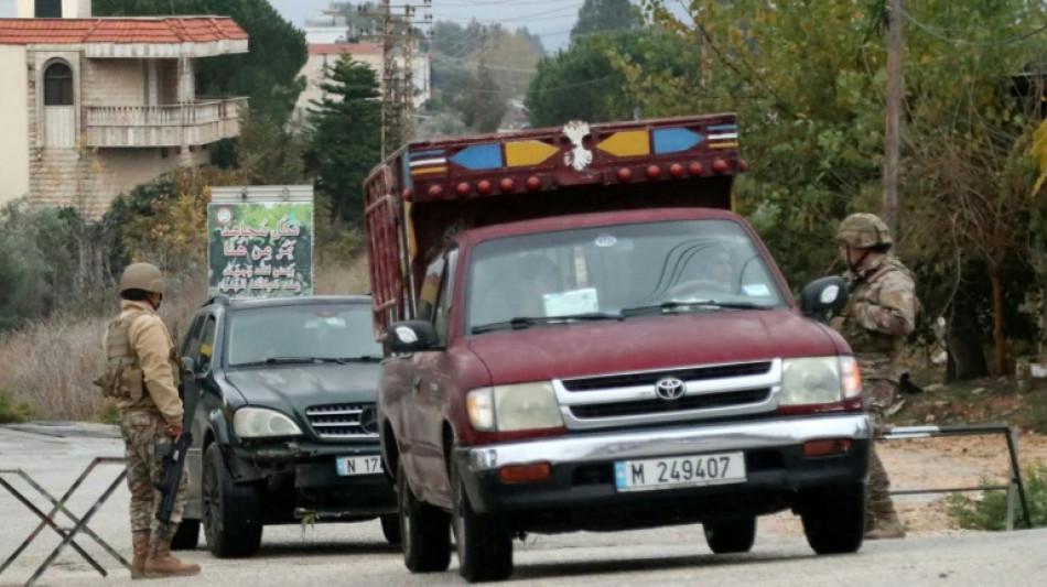  L'armée libanaise déploie troupes et blindés dans le sud, après le cessez-le-feu entre Israël et le Hezbollah 