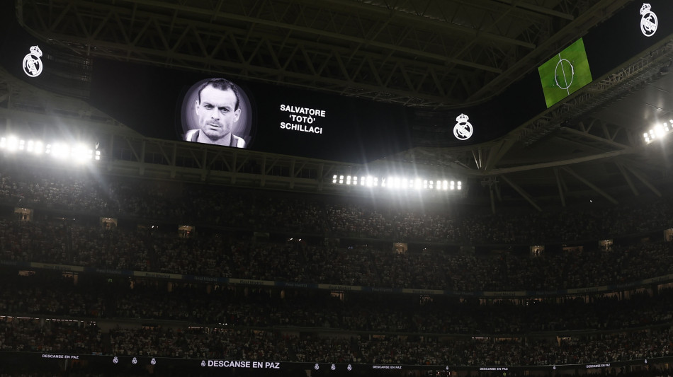  Calcio:Real Madrid-Espanyol 4-1, al Bernabeu omaggio a Schillaci 