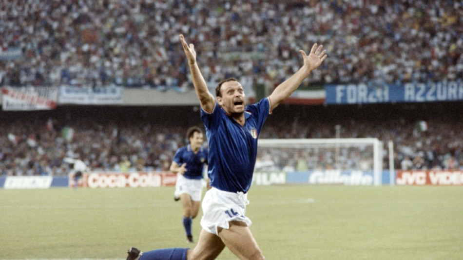 Italy's 1990 World Cup icon Schillaci dies aged 59