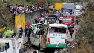 At least 20 dead in Colombia bus accident: police
