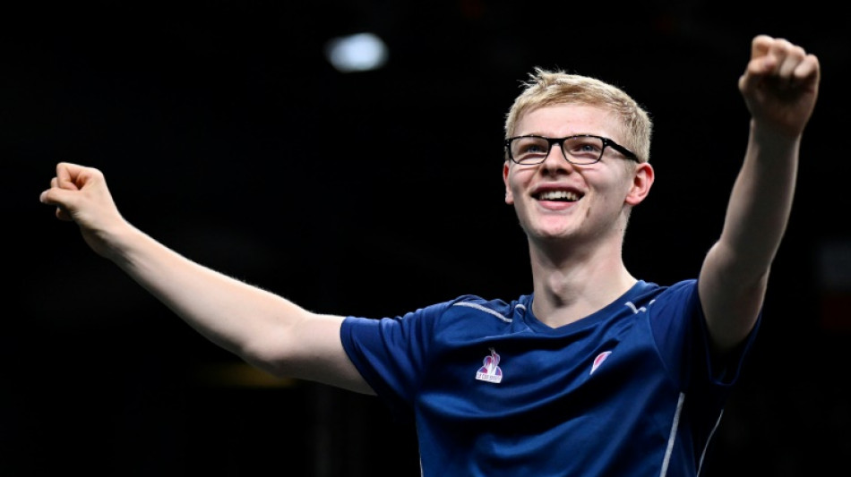 Tennis de table: Félix Lebrun s'offre le bronze en simple hommes