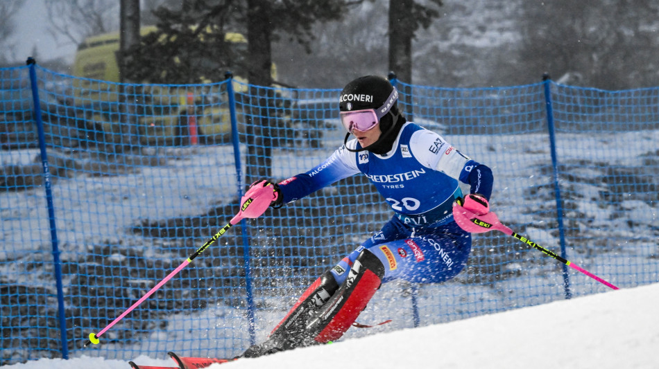  Sci: slalom Levi, Peterlini unica azzurra in seconda manche 