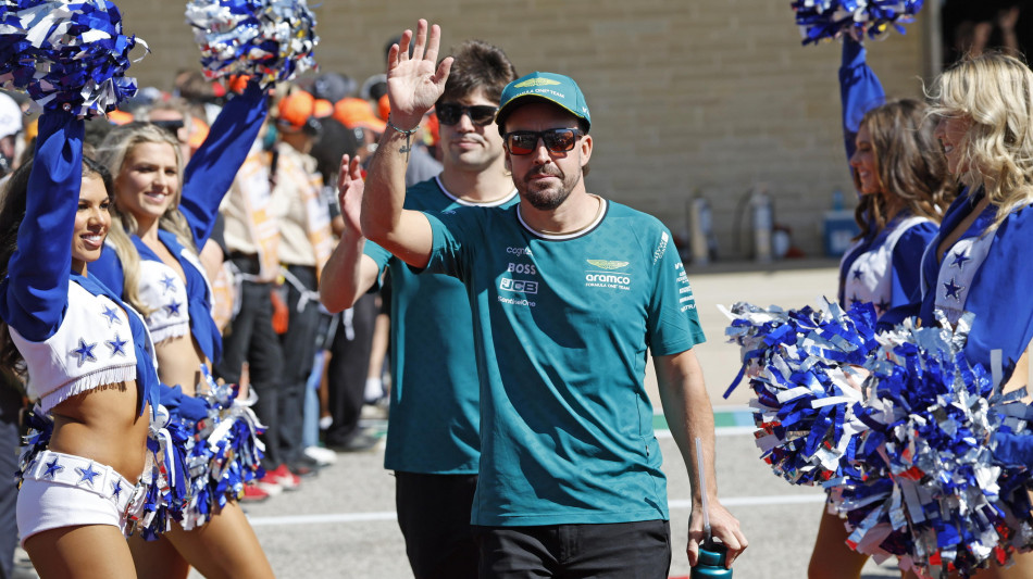 Alonso fa 400 gp, casco speciale e solito obiettivo 'vincere'