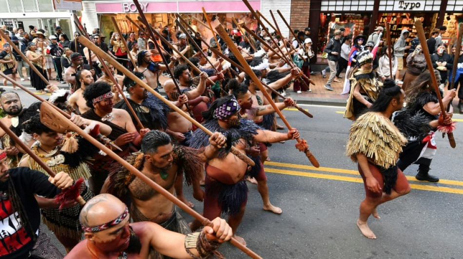 Tens of thousands march in New Zealand Maori rights protest