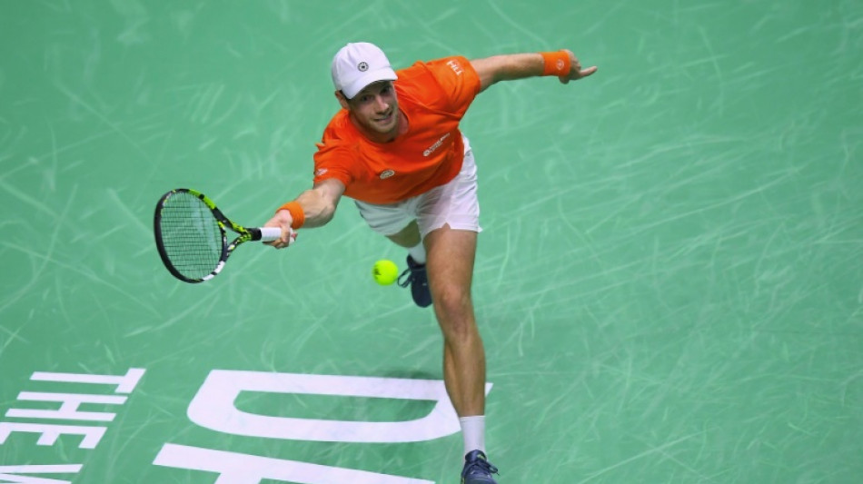 Netherlands lead Germany in Davis Cup semis