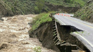 Yellowstone Park closed as swollen river destroys roads