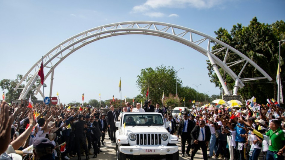 Pope set for huge East Timor mass, half of nation expected 