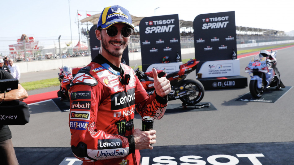 Moto: Bagnaia, 'bene oggi, domani battaglia con Martìn'