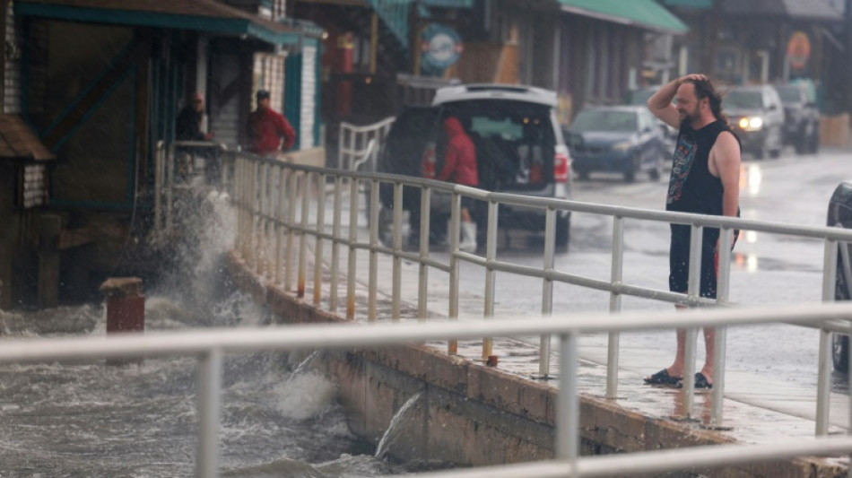 As storm Debby strengthens, US southeast braces for 'historic' rainfall