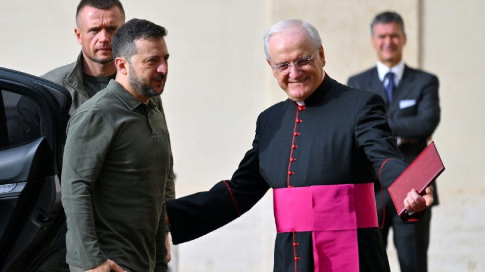 Selenskyj zu Treffen mit Papst Franziskus im Vatikan eingetroffen