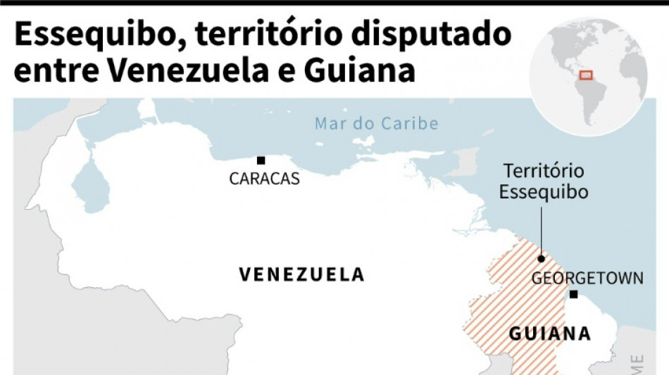 Guiana espera 'sensatez' em controvérsia territorial com a Venezuela