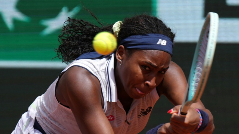 Roland-Garros: l'Américaine Coco Gauff première qualifiée pour les demi-finales
