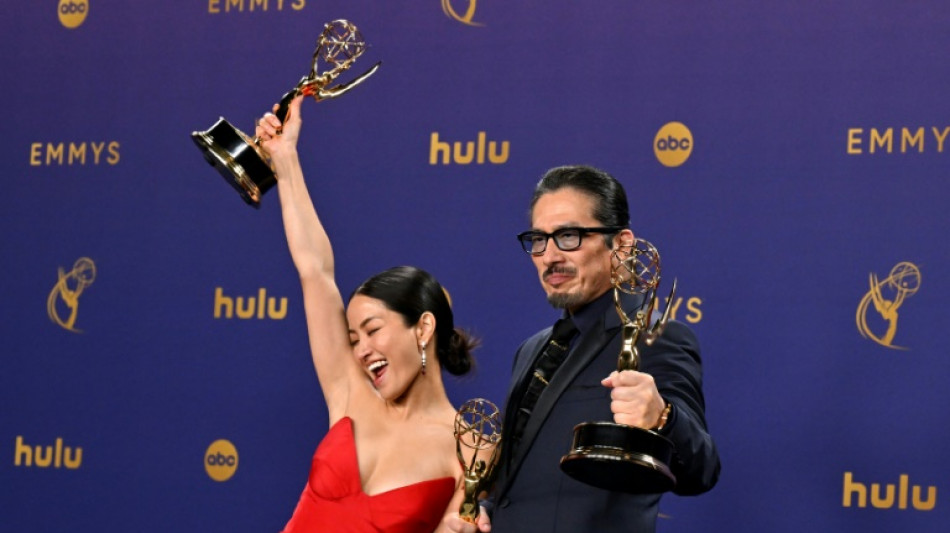 Japan celebrates historic Emmys triumph for 'Shogun'