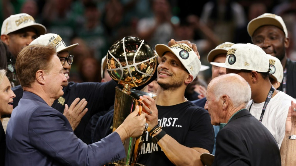 Finale NBA: triomphe de "Pep" Mazzulla, coach de Boston sacré à 35 ans