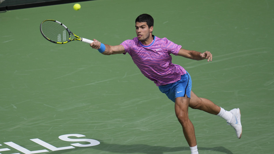 Indian Wells: Alcaraz batte Medvedev e si conferma campione