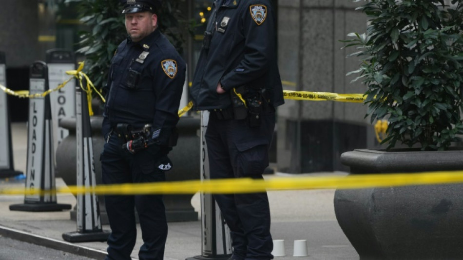 Top executive shot dead outside New York hotel