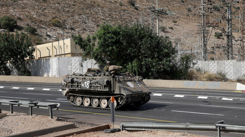  Idf non esclude una incursione di terra in Libano 