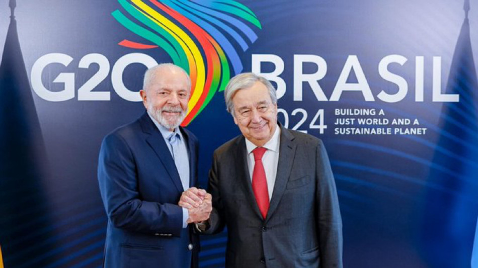  G20, Lula incontra il segretario generale dell'Onu Guterres 