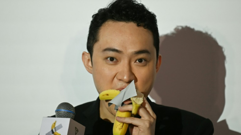 Crypto boss eats banana art he bought for $6.2 million