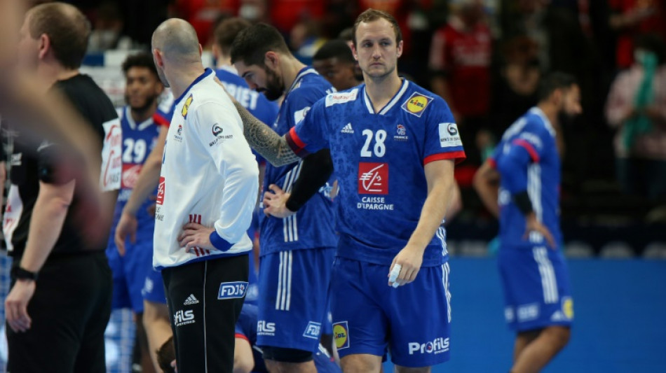 Euro de hand: pour les Bleus, l'amère médaille en chocolat