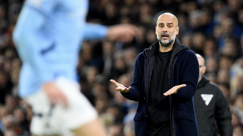  Man City in crisi, Guardiola 'ci alleneremo anche a Natale' 