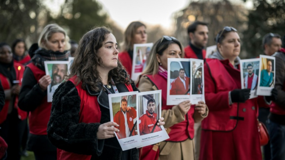  Cruz Roja homenajea al número récord de cooperantes asesinados en 2024 