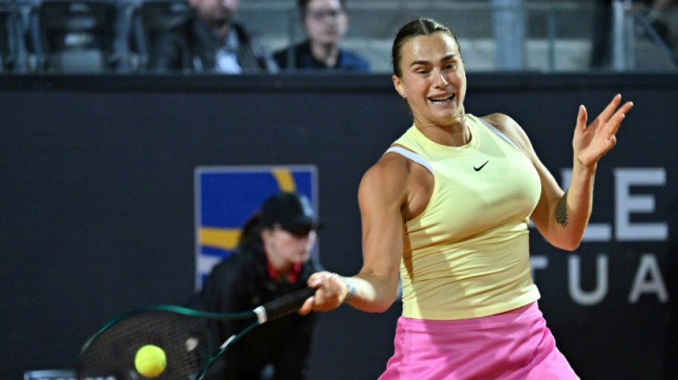 Tennis: Sabalenka rejoint Swiatek en finale à Rome